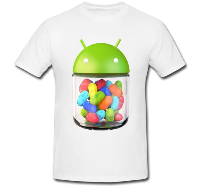 Tricou &quot; Android version Jelly Bean &quot;
