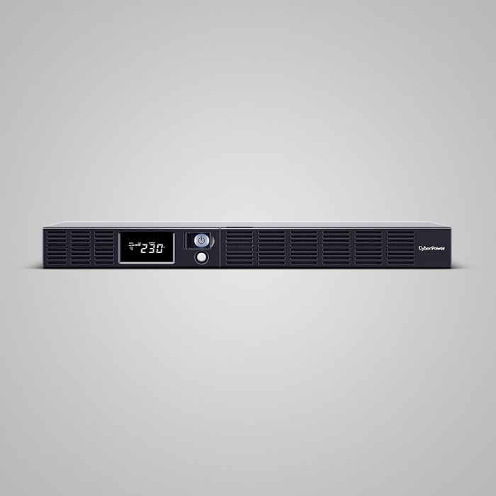 UPS CYBER POWER Line Int. cu manag,LCD,600VA/ 360W,AVR,6x IEC,LCD,1xRBP0019,Backup 4-12 min,incarcare 8h,USB,RS232,combo RJ45,GreenPower,Rack 1U &quot;OR60