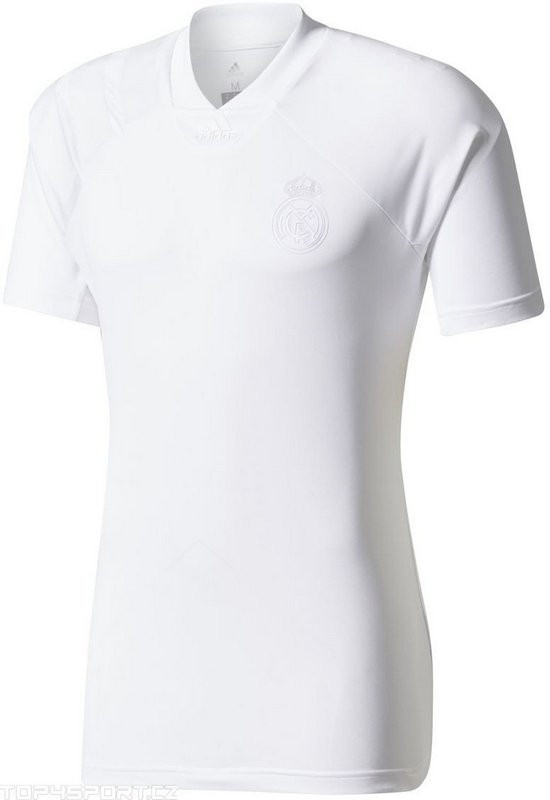 Real Madrid tricou de antrenament pentru bărbați white Li - XL, Adidas |  Okazii.ro