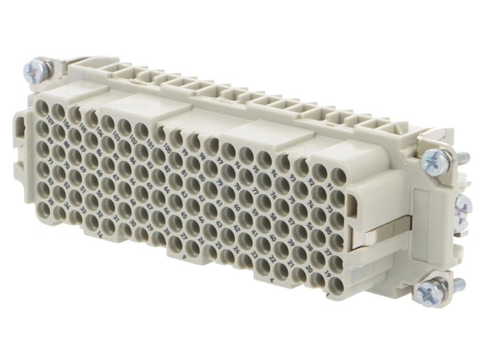 Conector HDC EPIC H-DD 108, mamă