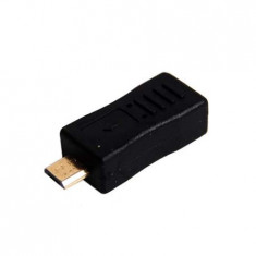 Adaptor mini USB mama -micro USB tata foto