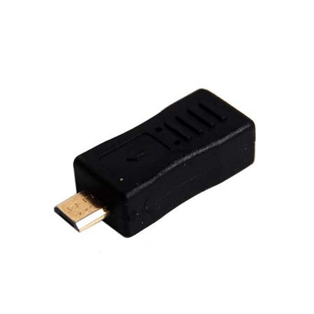 ADAPTOR MINI USB MAMA - MICRO USB TATA