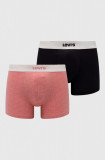 Cumpara ieftin Levi&#039;s boxeri 2-pack barbati, culoarea roz