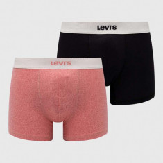 Levi's boxeri 2-pack barbati, culoarea roz