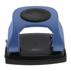 Perforator DACO 20 Coli, Albastru, Perforator de Hartie, Perforatoare Manuale pentru Birou, Perforatoare pentru Hartie, Perforator Hartie cu Doua Perf foto