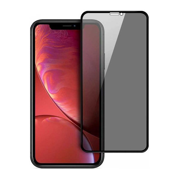 Folie de protectie Ecran Privacy ESD pentru Apple iPhone 16e / 14 / 13 Pro / 13, Sticla Securizata, Full Glue