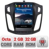 Navigatie tip Tesla Ford Focus 3 radio gps internet 8Core 4G carplay android auto 2+32 kit-tesla-150+EDT-E320 CarStore Technology