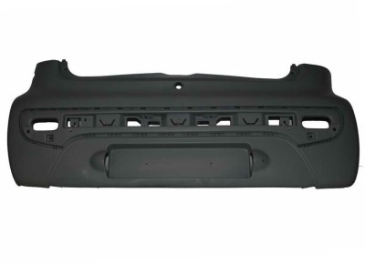 Bara spate Citroen C1 (Pm/Pn), 09.2005-05.2012, Peugeot 107 (P) 09.2005-05.2012;, parte montare grunduita, 230196-J, Aftermarket foto