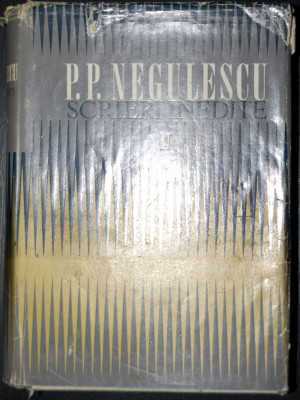 P.P. Negulescu - Scrieri inedite, vol. II, Destinul omenirii vol. V foto