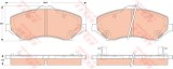 Set placute frana,frana disc JEEP COMPASS (MK49) (2006 - 2016) TRW GDB4605