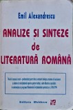 Analize si sinteze de literatura romana (clasele IX-XII) (@N140)