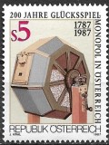 B2309 - Austria 1987 - Loteria neuzat,perfecta stare