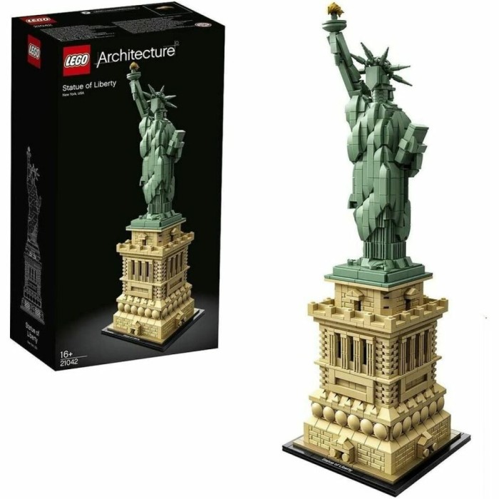 Set de Construcție Lego Architecture 21042 The Statue of Liberty Multicolor