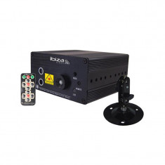 Laser LED Ibiza, 9 W, 24 gobos, 3 moduri audio, telecomanda foto