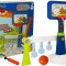 Set de joaca 2 in 1, cos de baschet pentru copii, cu minge si pompa