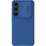 Husa telefon Nillkin, Compatibil cu Samsung Galaxy S24, Plastic, Albastru