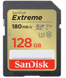 Cumpara ieftin Card de memorie SanDisk Extreme SDXC, 128GB, UHS-I U3, Clasa 10, V30