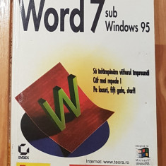 Seria Abc Word 7 Sub Windows 95 de Guy Hart - Davis