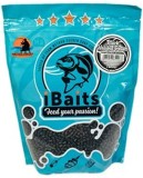 Pelete iBaits Black Halibut, 4mm, 800g