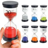 Set 6 Clepsidre Educative Kruzzel Copii, 1-30 Min, Timp, Concentrare, Jocuri, Cadou