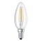 Bec LED filament Osram lumanare B40 E14 4W 470lm lumina calda