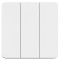 Intrerupator Yeelight, Wi-Fi, 3 Butoane, Alb YLKG14YL