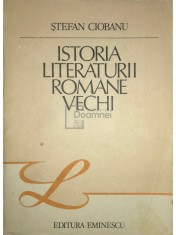 Stefan Ciobanu - Istoria literaturii romane vechi (Editia: 1989) foto