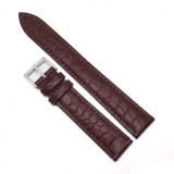 Cumpara ieftin Curea de ceas Campagnolo - Piele Naturala - Culoare Maro-Inchis - 18mm - WZ3721