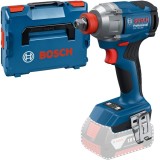 Bosch GDX 18V-285 - Masina de insurubat cu impact fara acumulatori si incarcator Li-Ion 18 V - Ah patrat 1/2 inch si hexagon interior 1/4 inch 285 Nm
