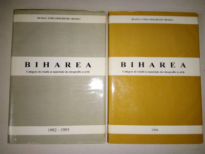 BIHAREA XIX-XX (ORADEA, 1994, 166 p.) + BIHAREA XXI (1997, 247 p.) foto