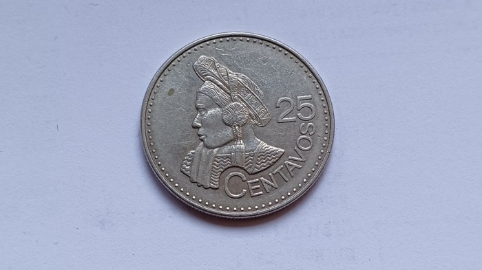 Guatemala-25 Centavos 2011