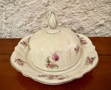 UNTIERA DIN PORTELAN CREM- ROSENTHAL KRONACH- GERMANY- VIKTORIA LOMBUL 1901-1933 D19CM