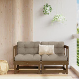 Canapele coltar cu perne, 2 buc., lemn masiv de pin GartenMobel Dekor, vidaXL
