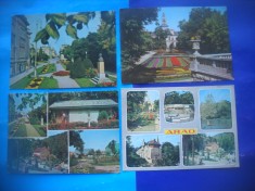 HOPCT LOT 2761 -IP--ARAD--4 CARTI POSTALE-CIRCULATE