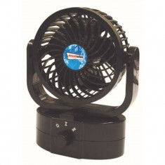 Ventilator auto Streetwize Cyclone 12V , oscilant, 16x16x11cm Kft Auto foto