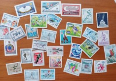 AUSTRIA-&#039;&#039;LOT-30v. -SPORTURI- Timbre div 1949 -90&#039;&#039;-MNH NESTAMP. -Calitate EXTRA