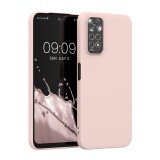 Husa Kwmobile pentru Xiaomi Redmi Note 11/Redmi Note 11s, Silicon, Roz, 57368.225, Carcasa