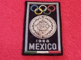 Emblema (ecuson-vechi) - Jocurile Olimpice MEXICO 1968