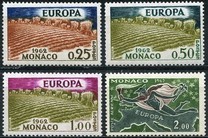 C4770 - Monaco 1962 - Europa-cept 4v.neuzat,perfecta stare foto