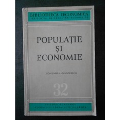CONSTANTIN GRIGORESCU - POPULATIE SI ECONOMIE