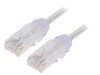 Patch cord PANDUIT TX6-28&trade; U/UTP 6 litat Cu LSZH alb 3m 28AWG