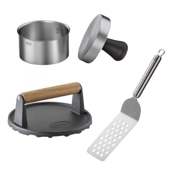 Set presa de hamburger 3 piese, R&Ouml;SLE Essential GrillCooking