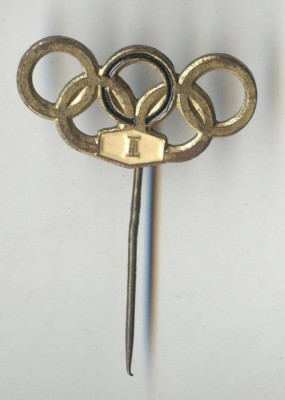 Insigna Olimpica Olimpiada - CERCURI OLIMPICE - ROMA 1960 foto