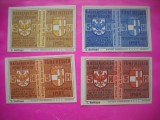 HOPCT BANCNOTA NOTGELD NR 139 IMST - SET 4 BUC - 5,5,5, SI 5 HELLER 1920 -AUSTRIA-UNC