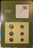 Falkland Islands Coin Sets Of All Nations 6 monede, KM#2,3,4,5,14, 17