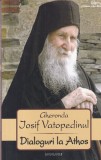 Cartea Josif Vatopedinul Dialoguri la Athos, spiritualitate ortodoxa ghid duhovnicesc scrieri parinti crestini romana
