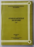 SOCIETATEA DE STIINTE ISTORICE DIN ROMANIA - STUDII SI ARTICOLE DE ISTORIE , TOMUL LXV , 2000