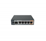 Cumpara ieftin Mikrotik 5-Port Gigabt Ethernet Router, RB760iGS, 5* 10/100/1000Ethernetports,