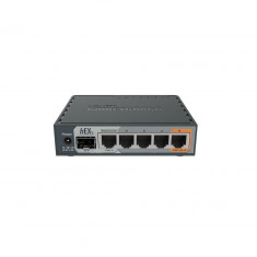 Mikrotik 5-Port Gigabt Ethernet Router, RB760iGS, 5* 10/100/1000Ethernetports,
