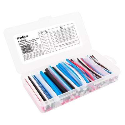 Set tuburi termocontractabile 10cm COLOR 170buc foto